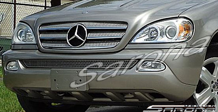 Custom Mercedes ML  SUV/SAV/Crossover Front Bumper (2002 - 2005) - $650.00 (Part #MB-082-FB)